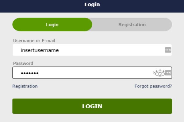 Betrally log in details