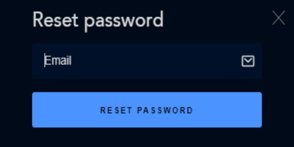 Vegas casino password reset