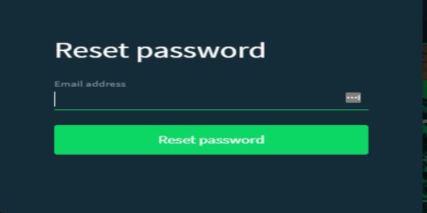 Sportsbet.io password reset