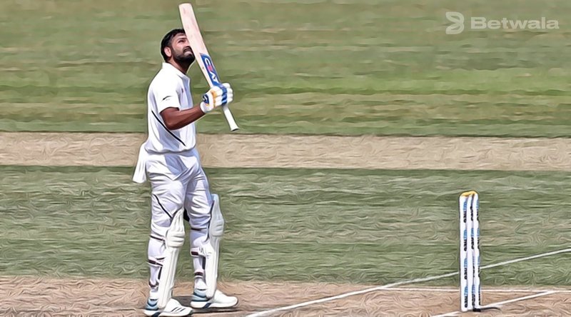 Rohit Sharma Smashes His Maiden Test Century